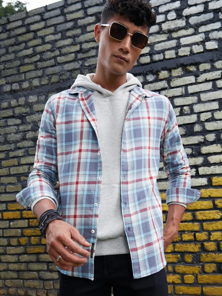 Best men check shirt in kottakkal